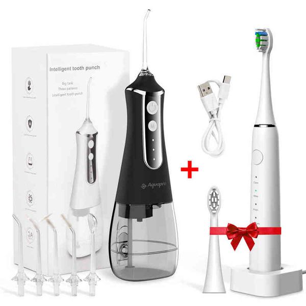 

nxy toothbrush oral irrigator 3 modes water flosser waterproof ipx7 dental water jet irrigator dental teeth whitening electric toothbrush gi
