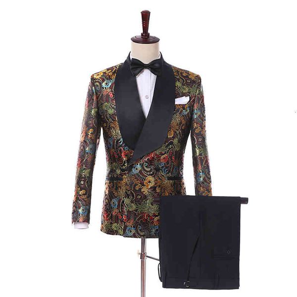 

men's suits & blazers suit men's coat youth suit professional decor single western and korean version slim fit business casual win, White;black