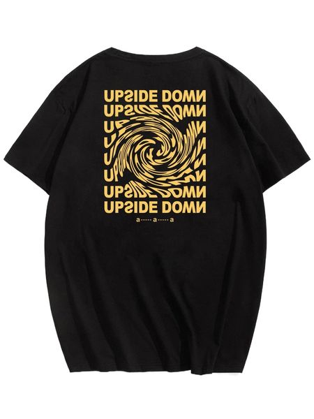 

romwe guys letter graphic tee w9yx#, White;black