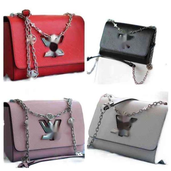 

louiseity 1 viutonity bag leather designer mini messenger m50335 pouches luxury real brand evening clutches long belt bags purse wa xmerc, Red;black