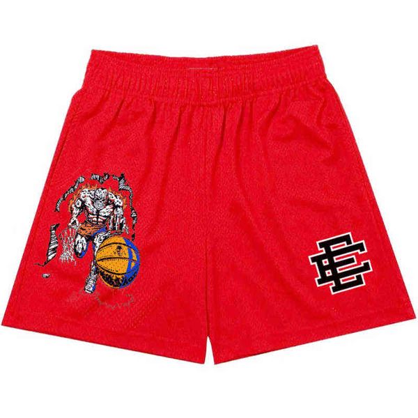 

men's eric emanuel fashion shorts brand ee classic basic new york city skyline luxury casual women men fitness sports pants workout mes, White;black