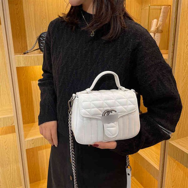 

2022 new designer handbags women versatile net red chain single messenger