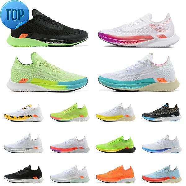 

boots fashion 2022 women mens streakfly proto running shoes with socks black green blue orange