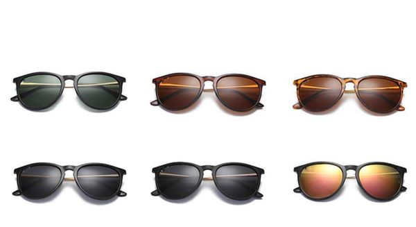 

sunglasses for woman classic design brand round uv400 eyewear metal gold frame glasses men mirror glass lens sunglass, White;black