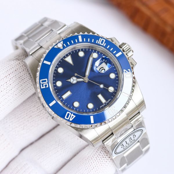 

men's watch celan factory new v4 version automatic mechanical winding m126619 41mm ceramic bezel sapphire dial waterproof designer watc, Slivery;brown