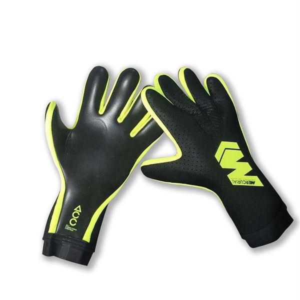 

professional soccer gloves luvas without fingersave goalkeeper gloves goal keeper guantes3140, Black