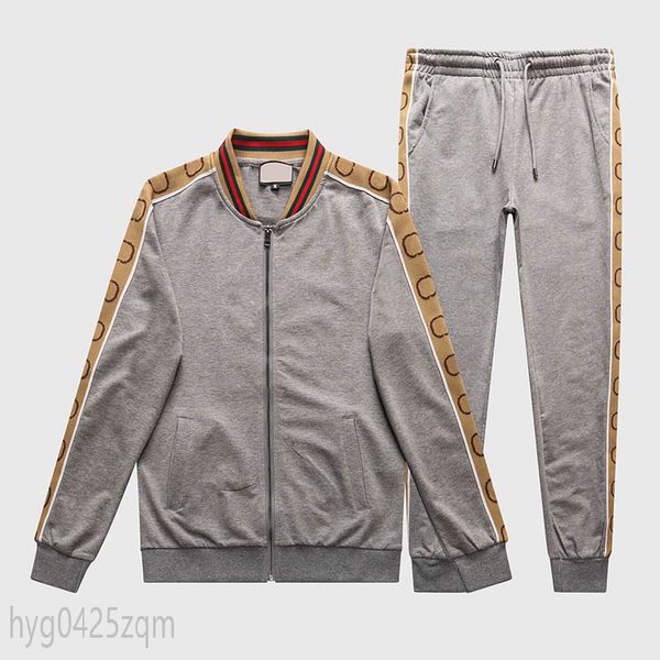 

2022ss mens tracksuits sweatshirts sweat suits men hoodies tracksuit jackets sets sportswear luxury sports suit size -xxxl, Gray