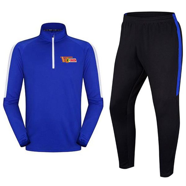 

new fc union berlin jacket pant kids training tracksuit winter long sleeve sportwear soccer set children sport2232