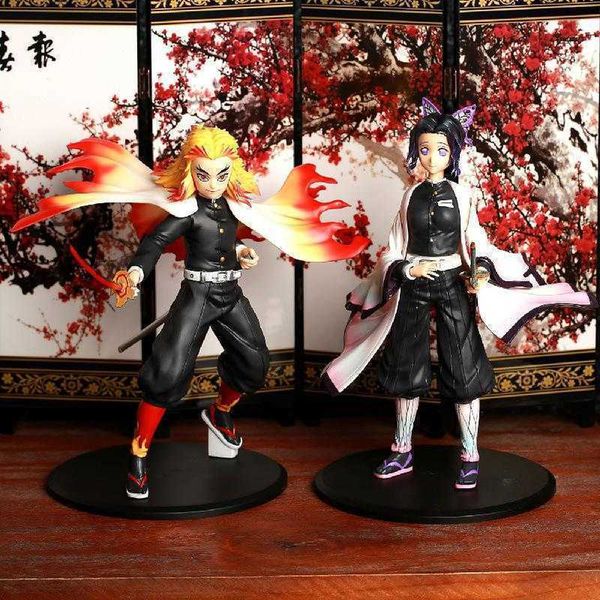 

huiya01 devil's blade anime figures kochou shinobu acoustic resonance pvc demon slayer action figures kimetsu no yaiba model toys decor