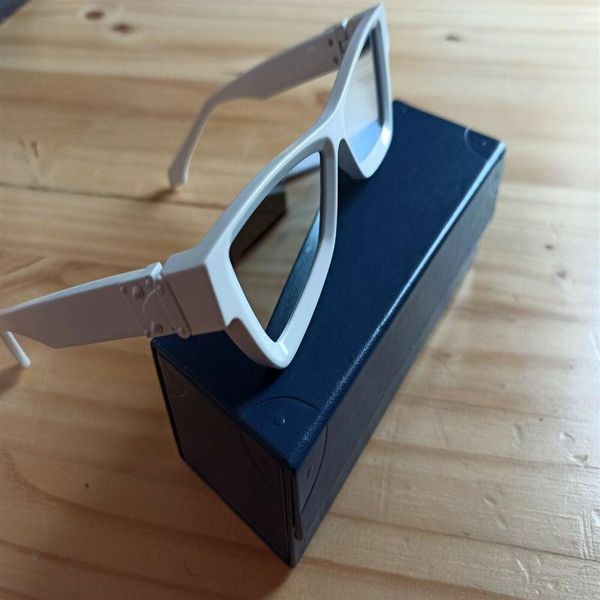 

luxury popular designer sunglasses for mens womens full frame flip up cat eye cool goggles uv400 protection sunglaess2517, White;black