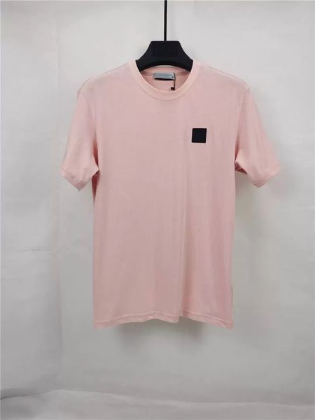 

2022ss luxurys designers men t shirt shirts men t-shirt fashions cotton summer casual letters printing short-sleeved mens t-shirts badge sle, White;black