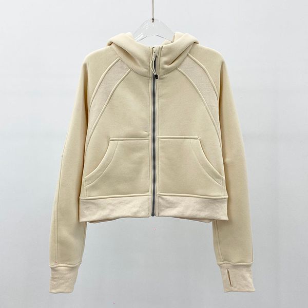 

lulus yoga jacket outfits wear jackets hooded define sweatshirts womens designers sports jacket coats double-sided sanding fitness hooded lo, Black