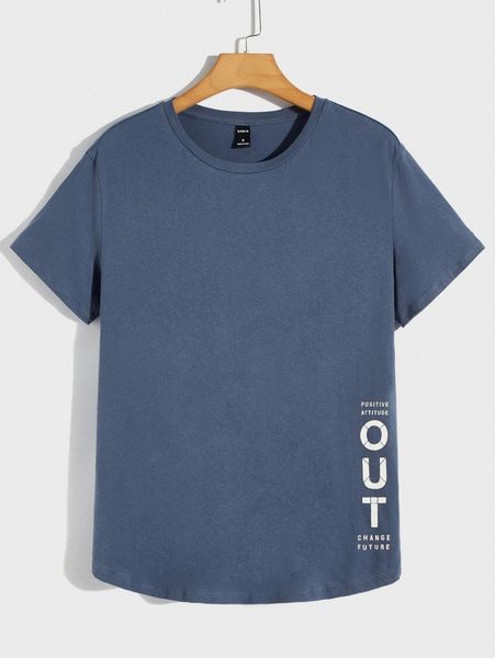 

men letter graphic tee z6qz#, White;black