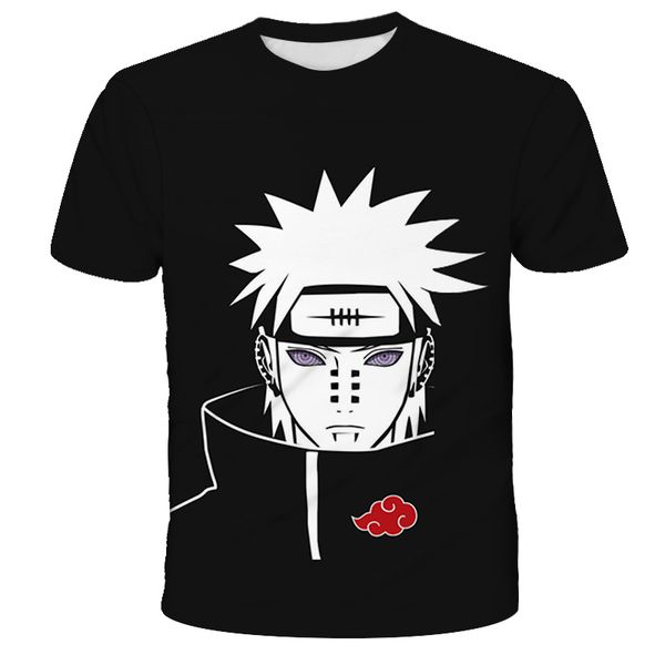 

naruto tshirts short sleeves fashion mens women t-shirt, White;black