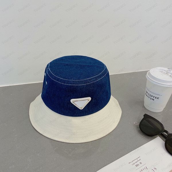 

cowboy letters stingy brim hats colorblock cap mens trendy hiphop style, Blue;gray