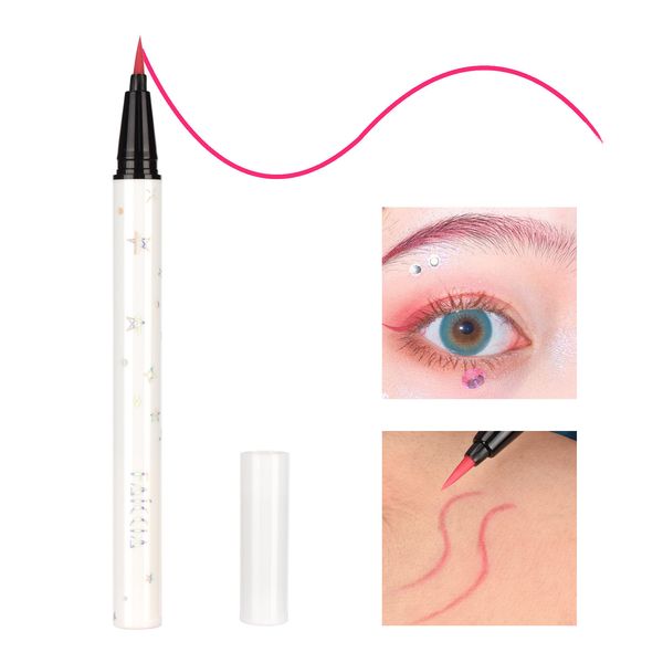 

waterproof non-smudge color eyeliner #11 dirty pink 1pc