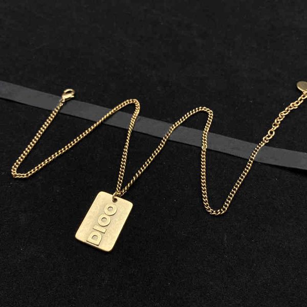 

2022 factory wholesale new di home used hip hop simple trend men's and women's universal sweater chain necklace ccfz, Silver