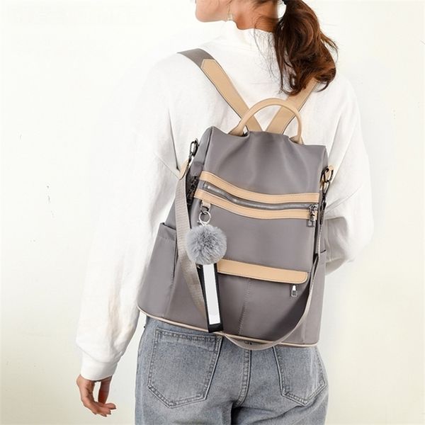 

brwaterproof oxford cloth women backpackwybzanchor12 220815