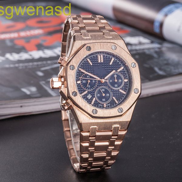 

tiktok explosion celebrity high-end large dial wristwatches diamond-studded star three-eye diamond-studdeds waterproof quartz watch ug7y, Slivery;brown