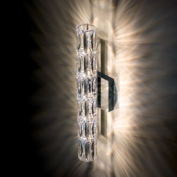 Lampada da parete moderna Sconce per soggiorno Lampada da parete a LED in cristallo di lusso Lampada da parete per camera da letto nordica da comodino Lampada da interno