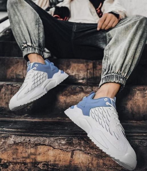 

fue986 summer breath mesh sneakers shoes comfort casual walking men's sports knit lightweight skateboard tech fabrics trainer, Black