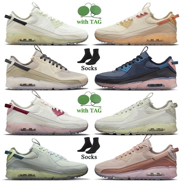 

90 terrascape og running shoes for men sail sea glass black lime ice pomegranate obsidian light bone grey haze dark teal green seafoam mens