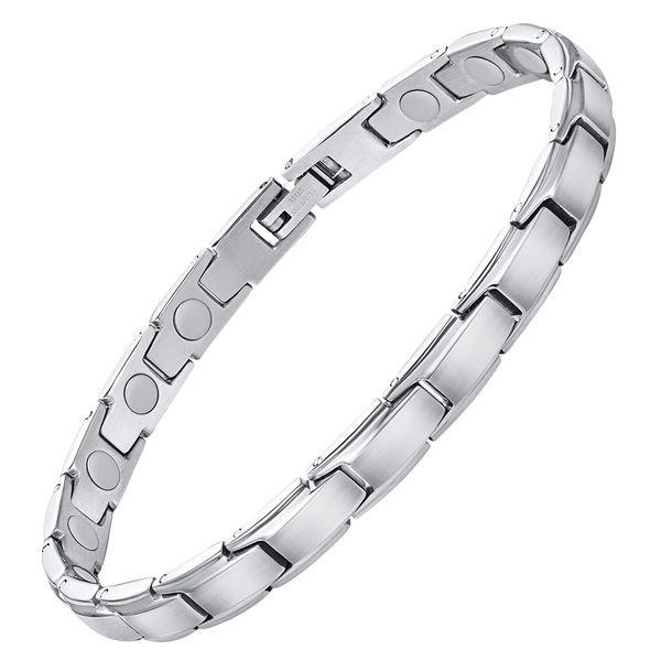 

chains lymphatic drainage magnetic bracelet for women arthritis joint titaniu amuwf, Silver