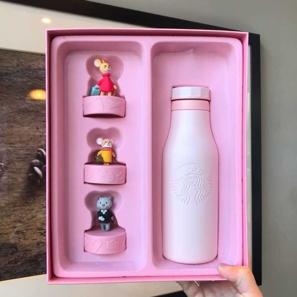 

2020 starbucks cup new year gift rat homesickness mug water cup gift box