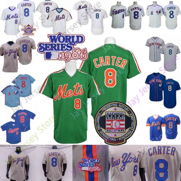 

montreal expos jersey gary carter hall of fame patch 1982 blue salute to service grey orange green white expos mesh pinstripe player fans, Black