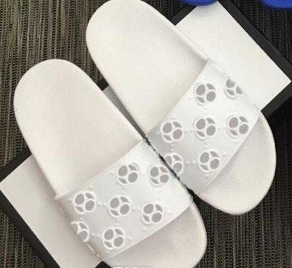 

designer spring summer classic hole shoes rubber slippers sandals men women slippers beach shoes flat non-slip, Black