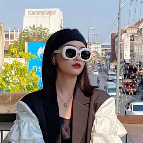 

sunglasses cl arc de triomphe round frame sunglasses net red same 40070, White;black