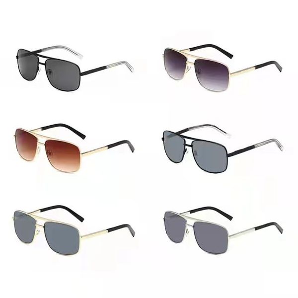 

fashion sunglasses for mens and women monogrammed lens polarized uv400 cycling sport metal frame four seasons with box, White;black