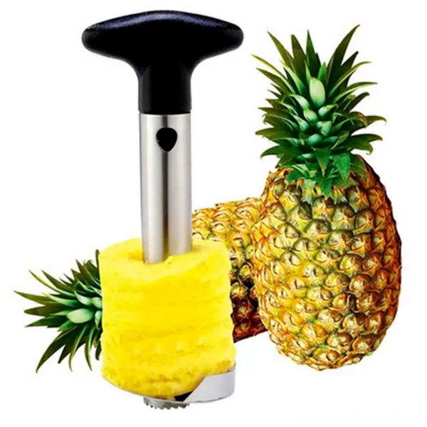 DHL Creativo Acciaio inossidabile Frutta Ananas Corer Ananas Affettatrici Utensili da cucina Ananas Pelapatate Parer Coltello 50 pezzi B0529A27