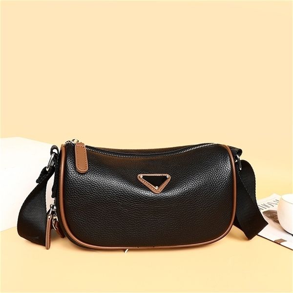 

for for layer cowhide female trendy red fashion soft leather one messenger leather pillow clearance outlet sale