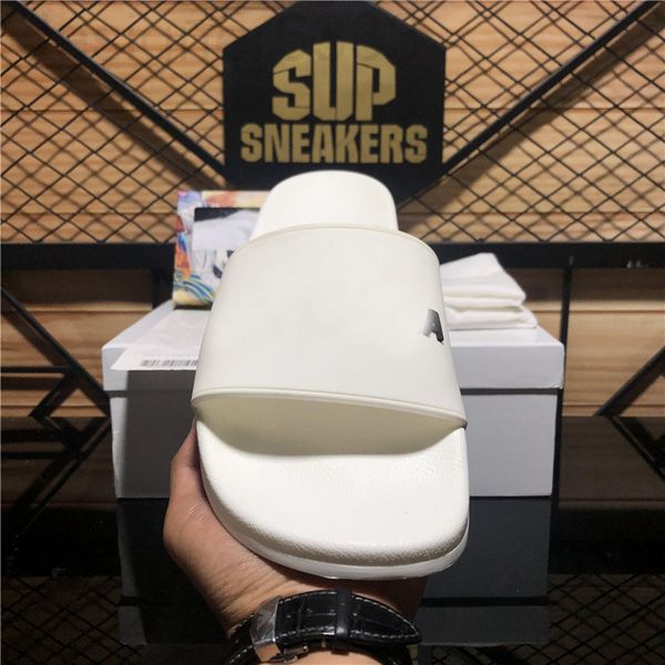 

quality paris mens womens fashion slipper slide sandal shoes summer rubber sandals beach fashions scuffs slippers indoor foam runner f2aw, Black