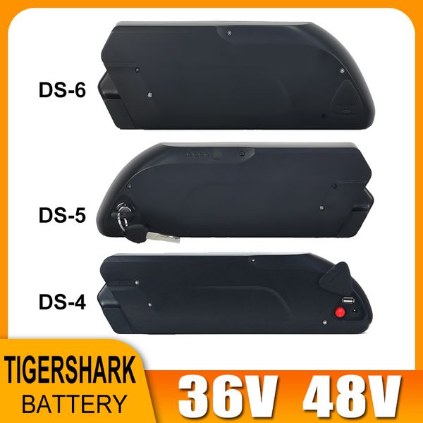 

reention tiger shark down tube electric mountain battery pack 36v 12ah 19.2ah 48v 10.4ah 16ah a grade 18650 cells