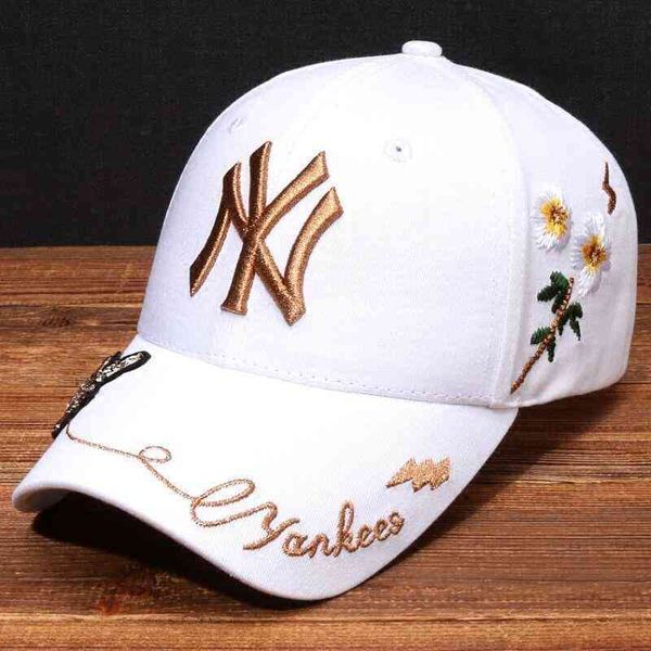 

designer ny hat bucket trucker baseball man woman designer summer female letter outdoor sun shading embroidered little bee duck tongue cap, Blue;gray
