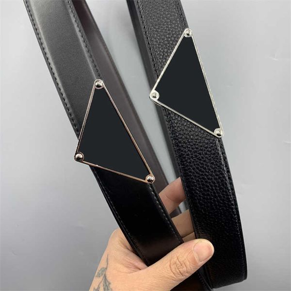 

genuine men leather belt for women luxury designer belts mens fashion brand letter buckle belts cintura girdle nice 2 styles, Black;brown