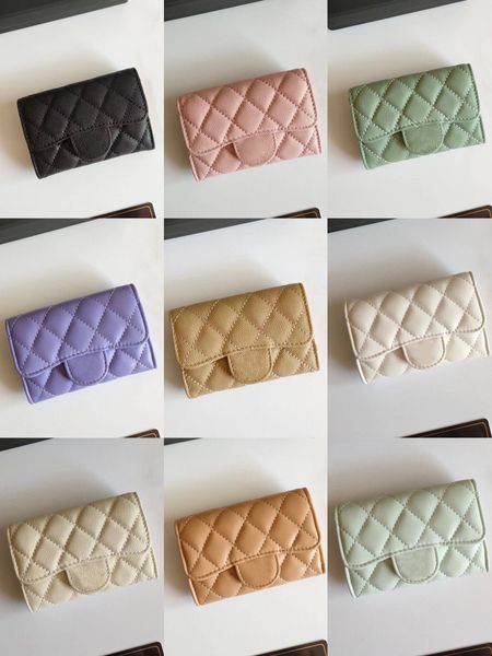 

fashion womens high-end designer wallet ladies black pink purses coin purse pocket interior slot leather luxury handbags, Red;black