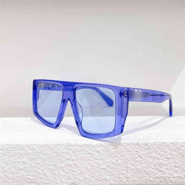 

2022c factory outlet tide brand men's sunglasses women's new same white fashion oeri004 3irng, White;black