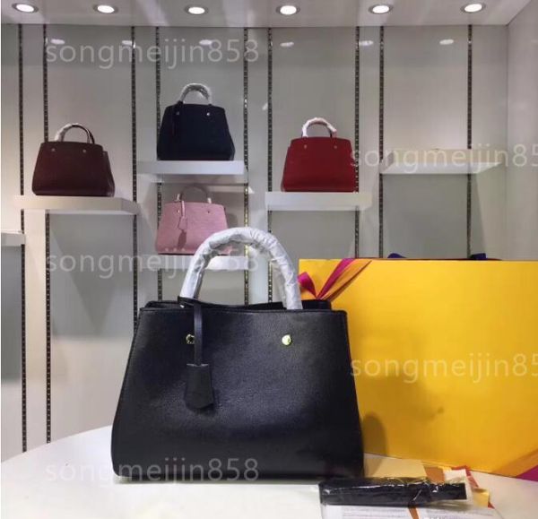 

100% bags luxury designer bags leather shopping bag messenger crossbody packages tote vintage cowhide evening bages
