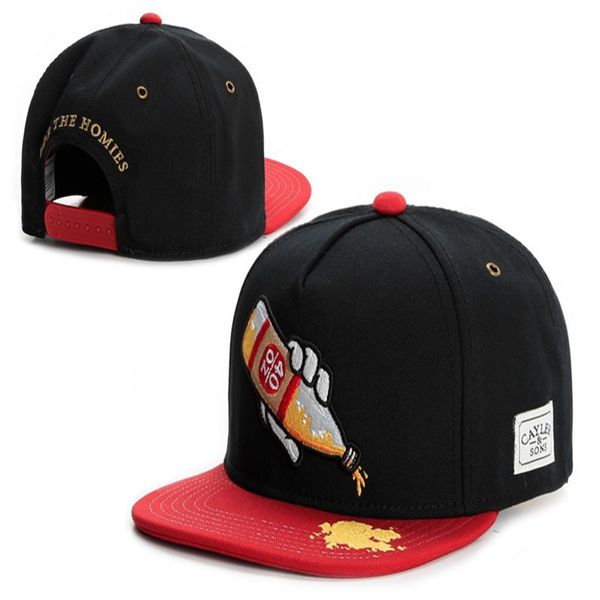Ball Caps 2023 Moda Cayler Sons Snapback Hats 40 oz Gorras Hip Hop Casual Casual de beisebol para homens Mulheres Bone