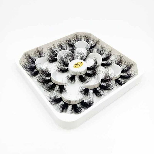 

5 pairs 25mm natural 3d false eyelashes fake lashes makeup kit mink lashes extension maquiagem eyes 9d-16
