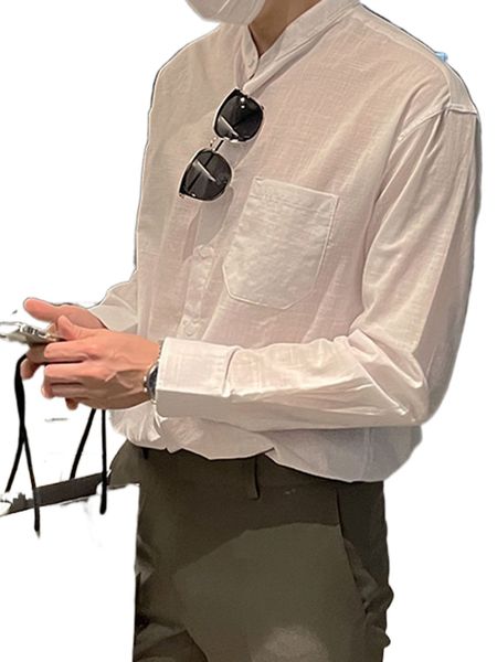 

dazy men solid pocket patched shirt u0hu#, White;black