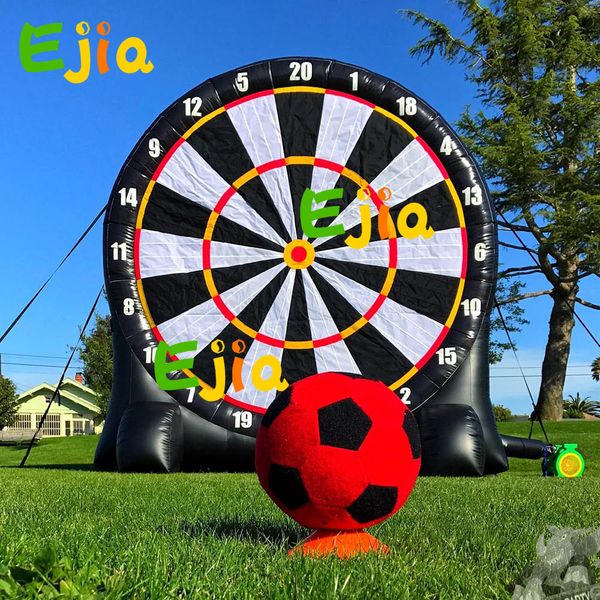 

for outdoor games 2/3/4m inflatable soccer dart board pvc shoot ball boards sport game fun