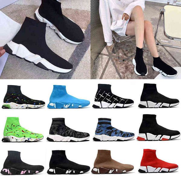 

designer socks speed 2.0 1.0 casual shoes platform mens woman shiny knit trainer runner sneaker sock shoe master embossed womens sneakers sp
