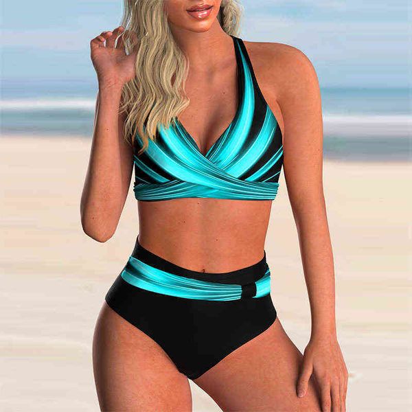 

swimsuit 2022 split women bikini large swimsuit, White;black