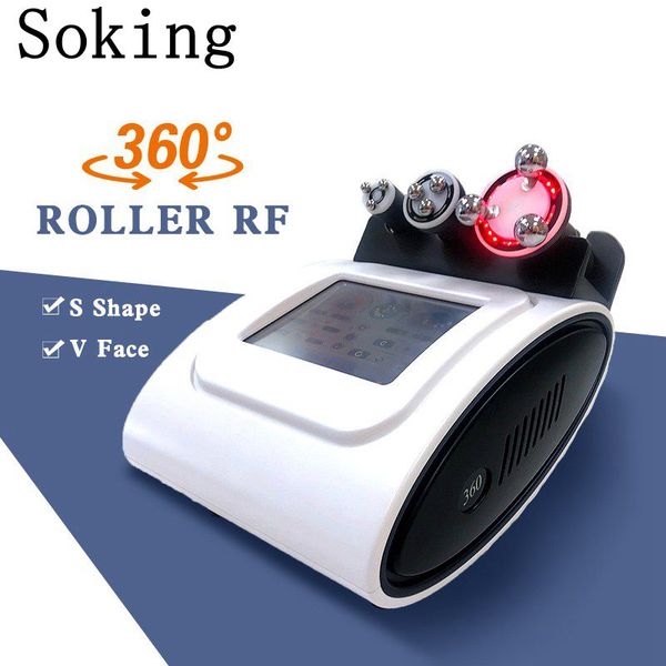 

360 rotating rf beauty equipment body slimming skin lifting radio frequency anti- wrinkle face lift slimming machine