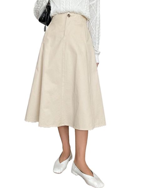 

dazy high waist flare skirt a6zo#, Black