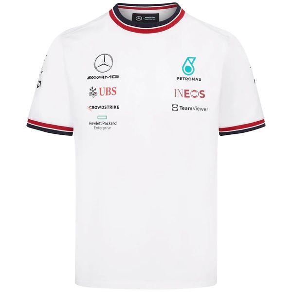 

mercedes amg petronas f1 2022 team t-shirt - white, Black